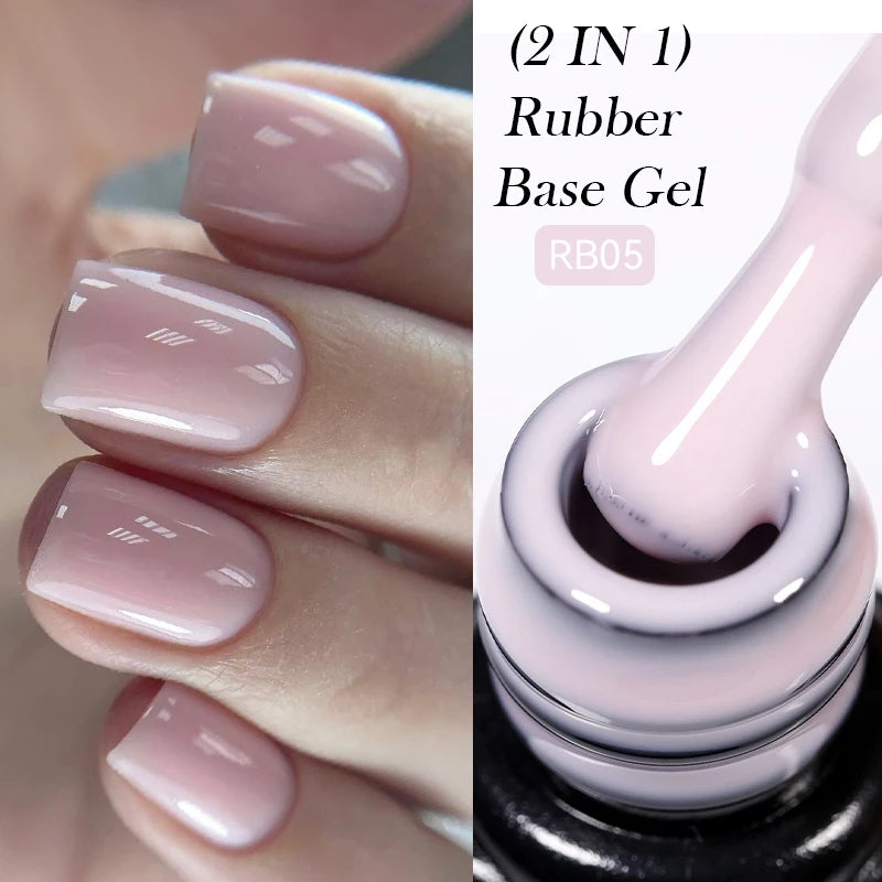 Base Top Coat UV Gel Nail Polish -  Glowcella