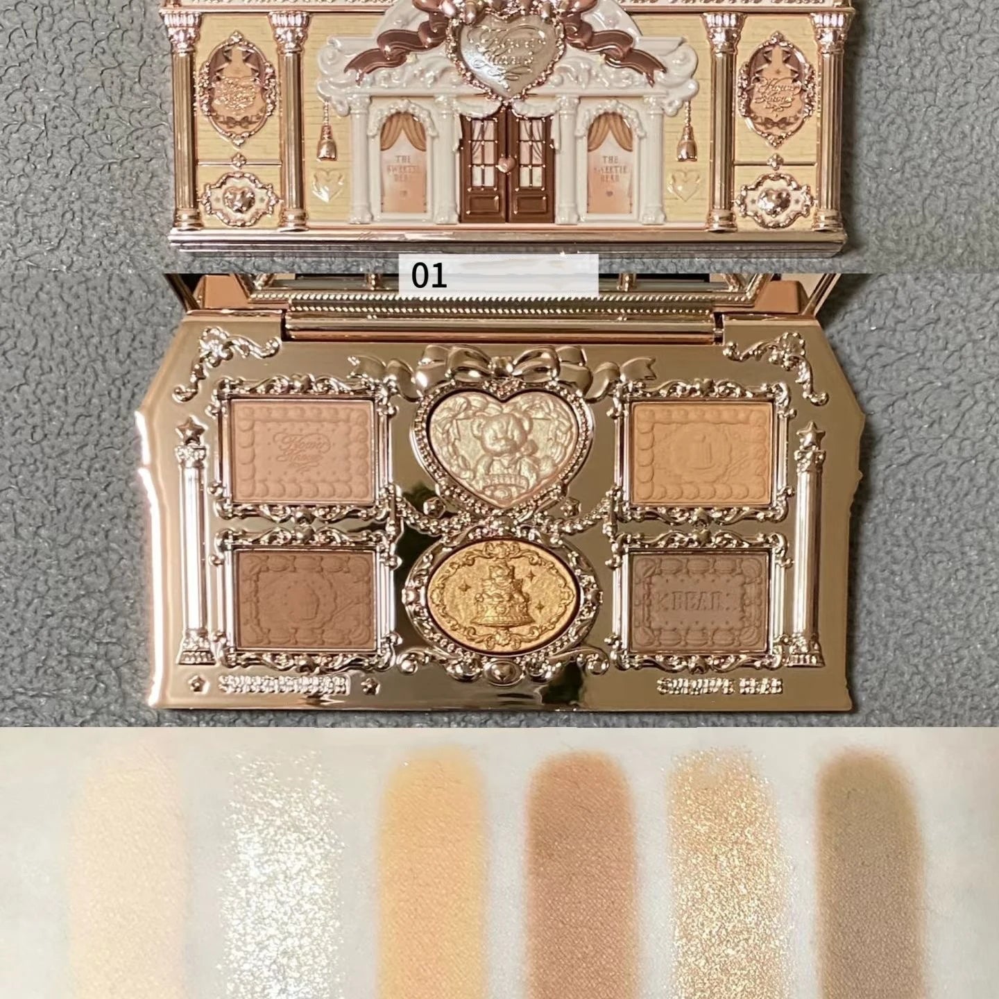 Nude Eyeshadow Makeup Palette -  Glowcella