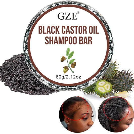 Jamaica Black Castor Oil Shampoo Bar -  Glowcella