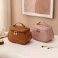 PU Leather Waterproof Cosmetic Bag -  Glowcella