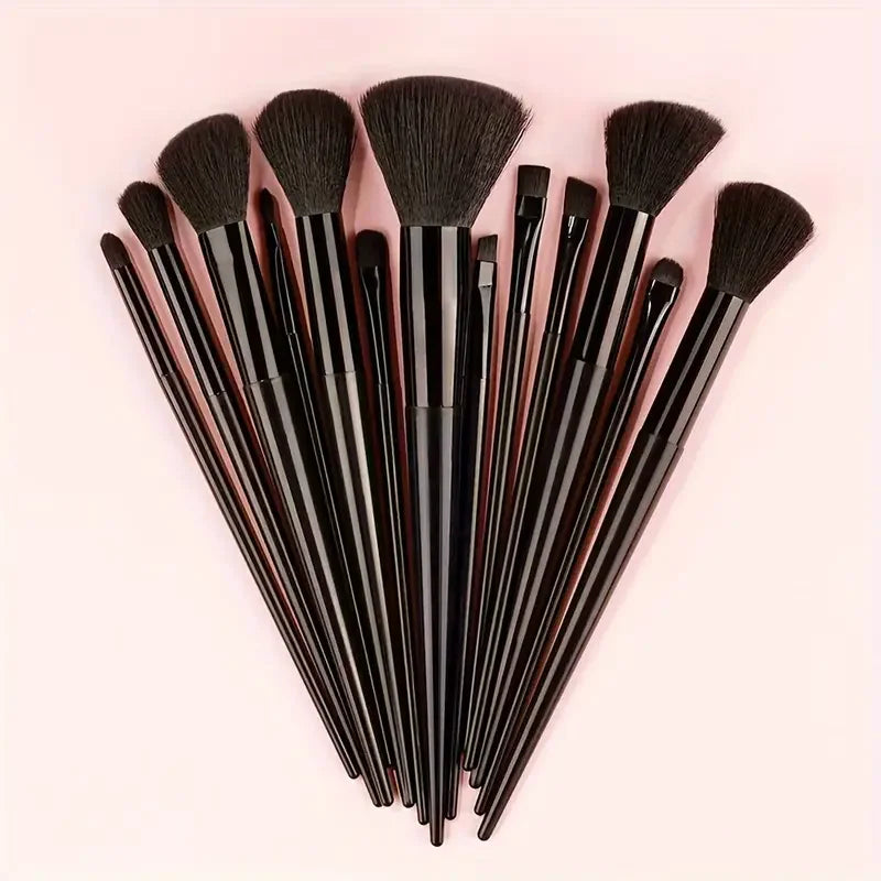 NEW 13PCS Makeup Brush Set Soft Fluffy Eye Shadow Foundation Blush Highlighter Concealer Brush Female Beauty Tool Christmas gift -  Glowcella