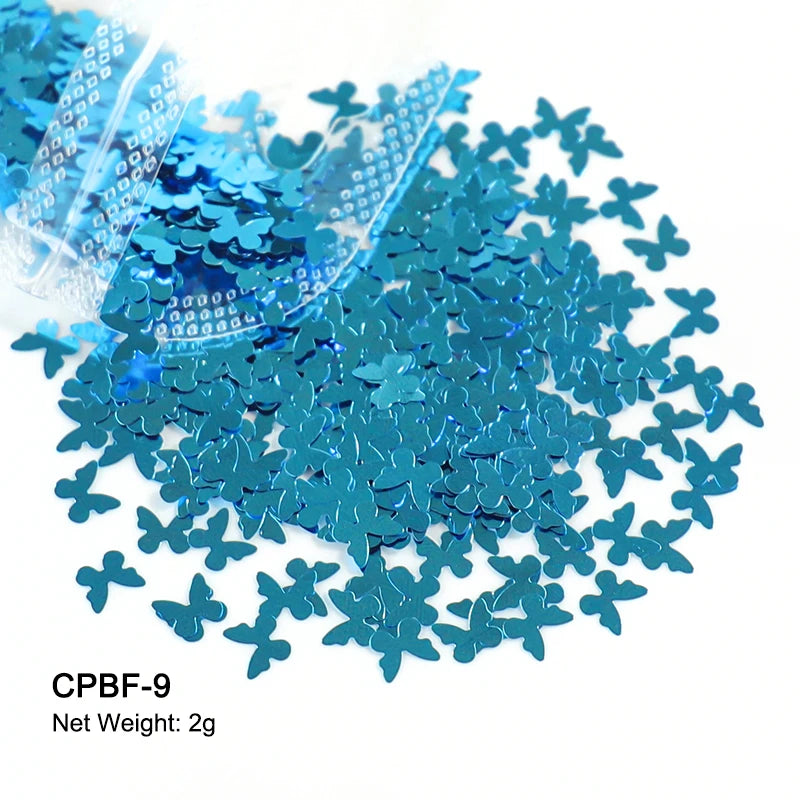 Holographic Nail Sequins Paillette -  Glowcella