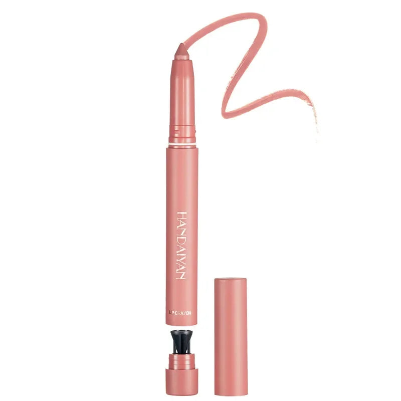 2 in 1 Matte Nude Lipstick & Lip Liner -  Glowcella