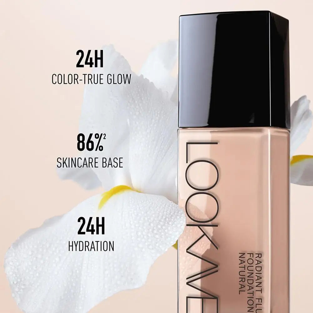 Long-lasting Moisturizing Liquid Foundation -  Glowcella