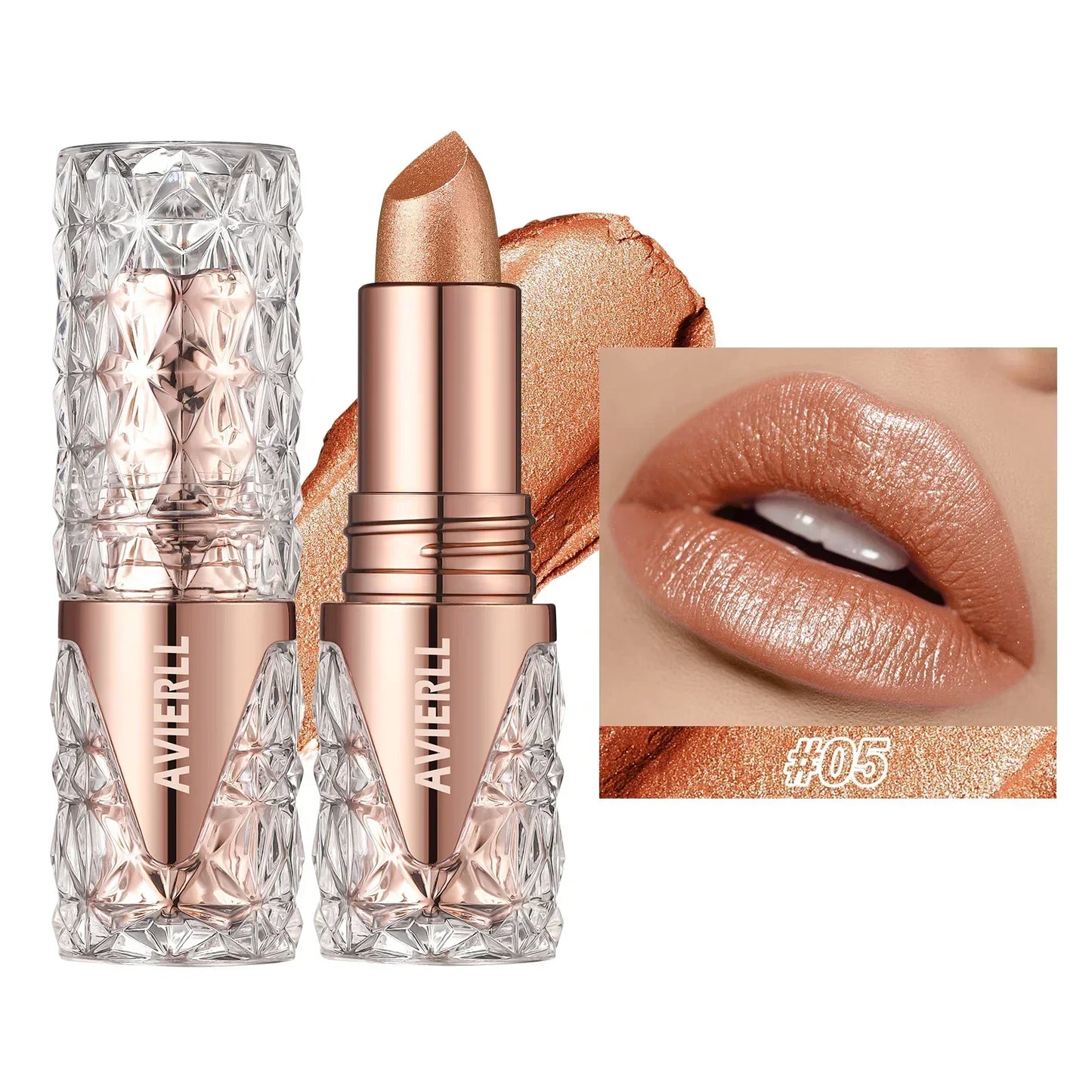 Metallic Finish Lipstick -  Glowcella