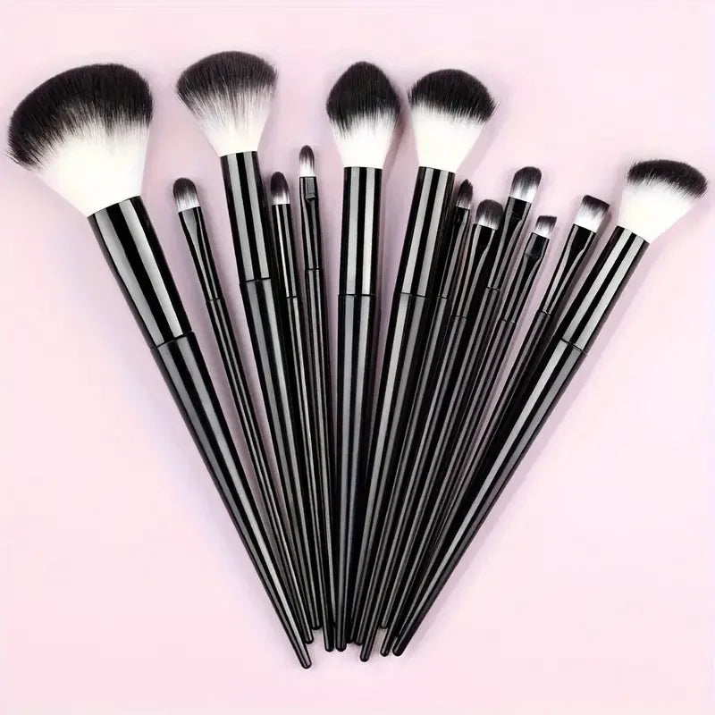 NEW 13PCS Makeup Brush Set Soft Fluffy Eye Shadow Foundation Blush Highlighter Concealer Brush Female Beauty Tool Christmas gift -  Glowcella