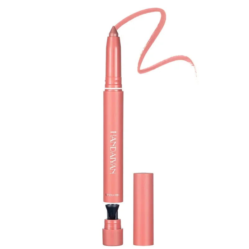 2 in 1 Matte Nude Lipstick & Lip Liner -  Glowcella