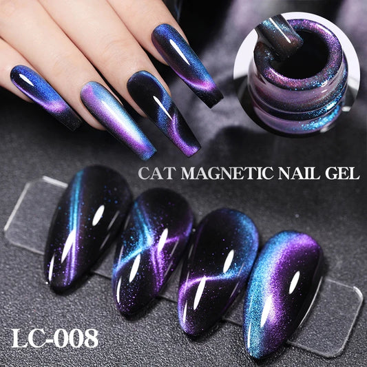 Cat Magnetic Gel Nail Polish -  Glowcella