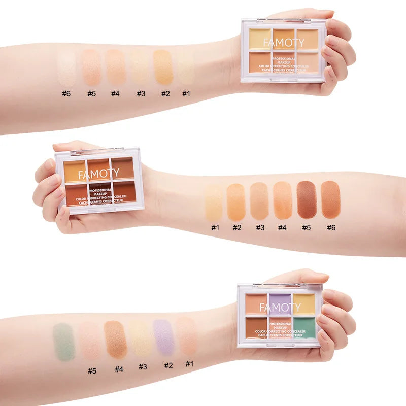 Multicolor Concealer Palette -  Glowcella