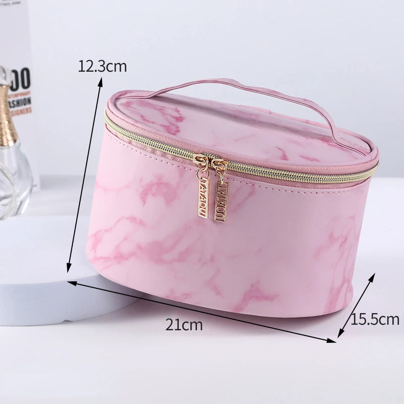 Marble Cosmetic Bag -  Glowcella