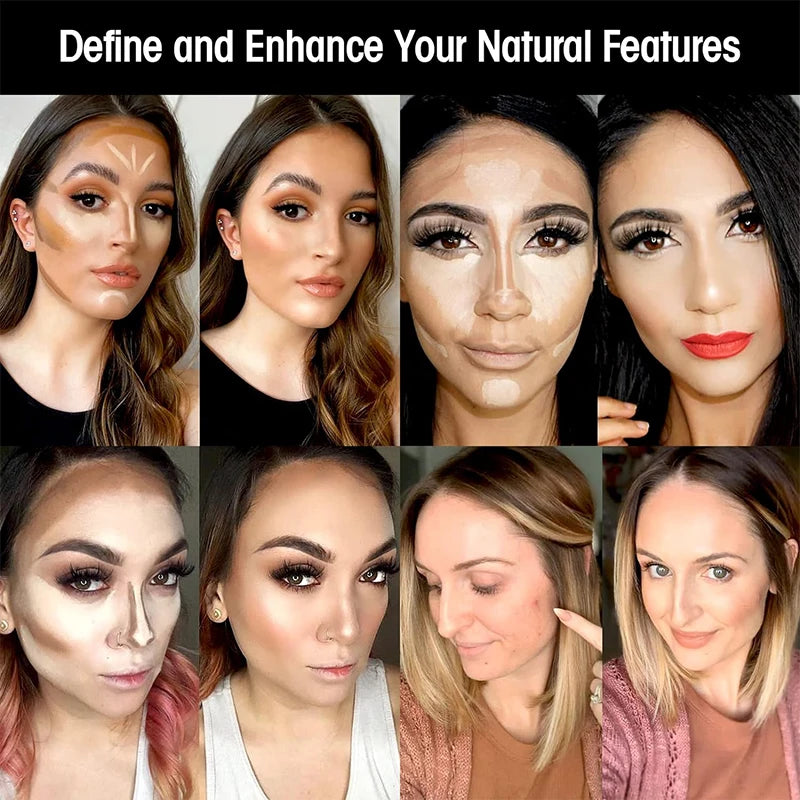 10 Color Concealer Palette -  Glowcella