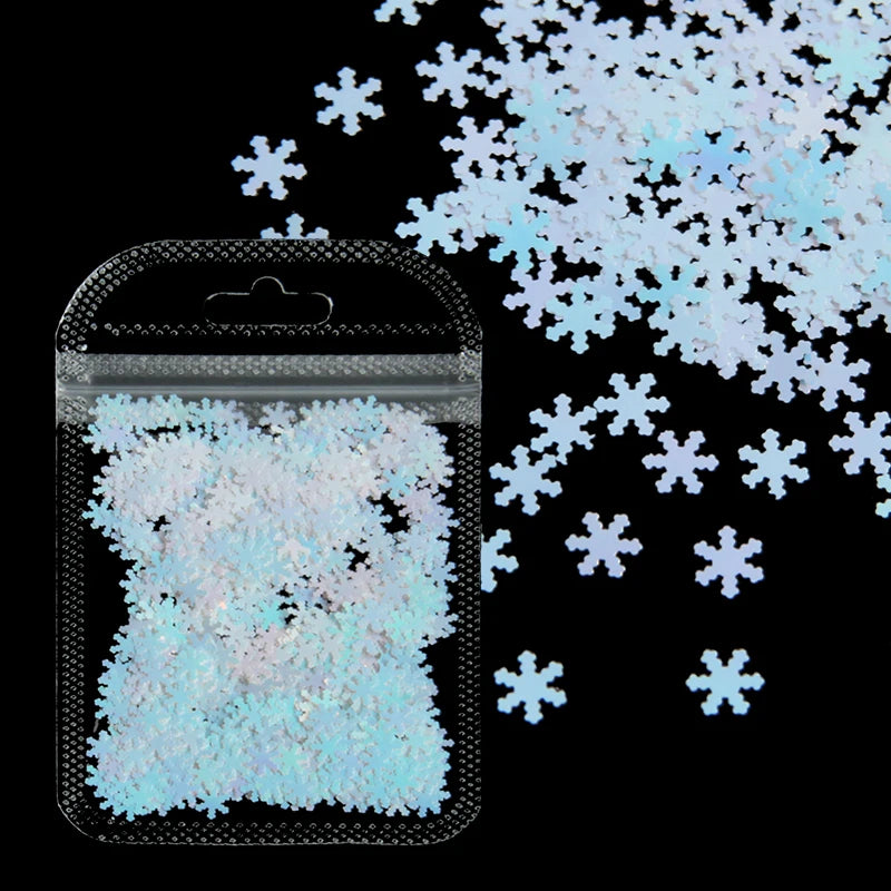 Holographic Nail Sequins Paillette -  Glowcella