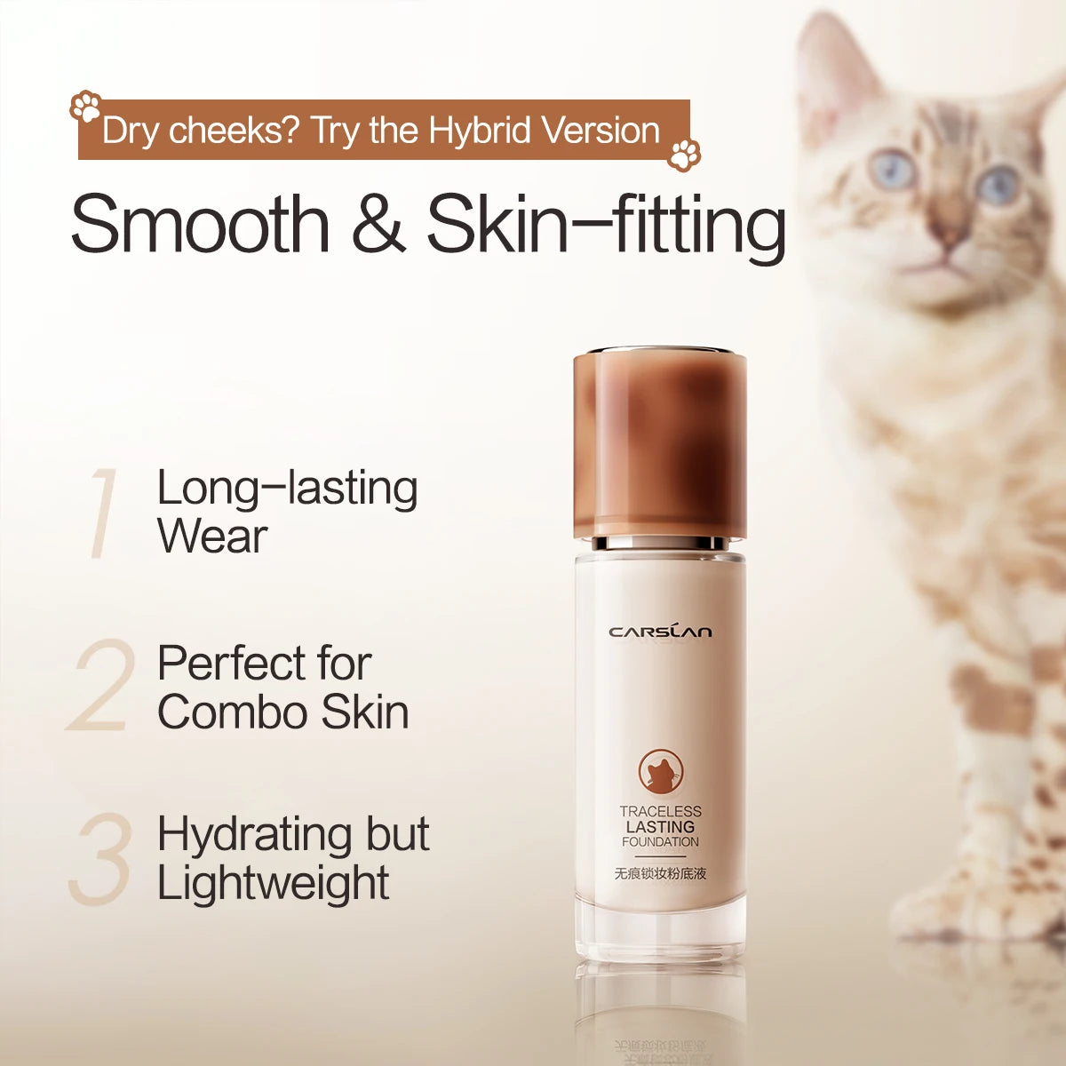 Long-lasting Moisture Matte Liquid Foundation -  Glowcella