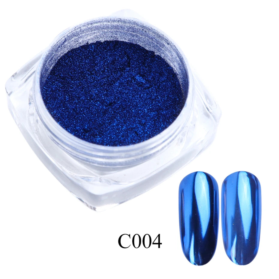 Moonlight Silver Cat Eye Nail Powder -  Glowcella