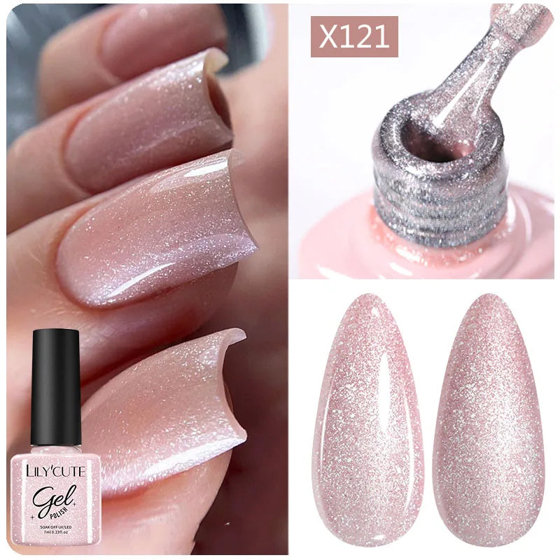 Glitter Gel Liner Nail Polish -  Glowcella