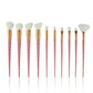 10 Pcs Unicorn Make Up Brush -  Glowcella