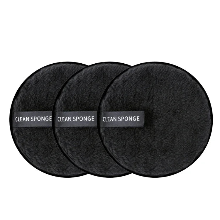 3Pcs Reusable Makeup Remover Pads -  Glowcella