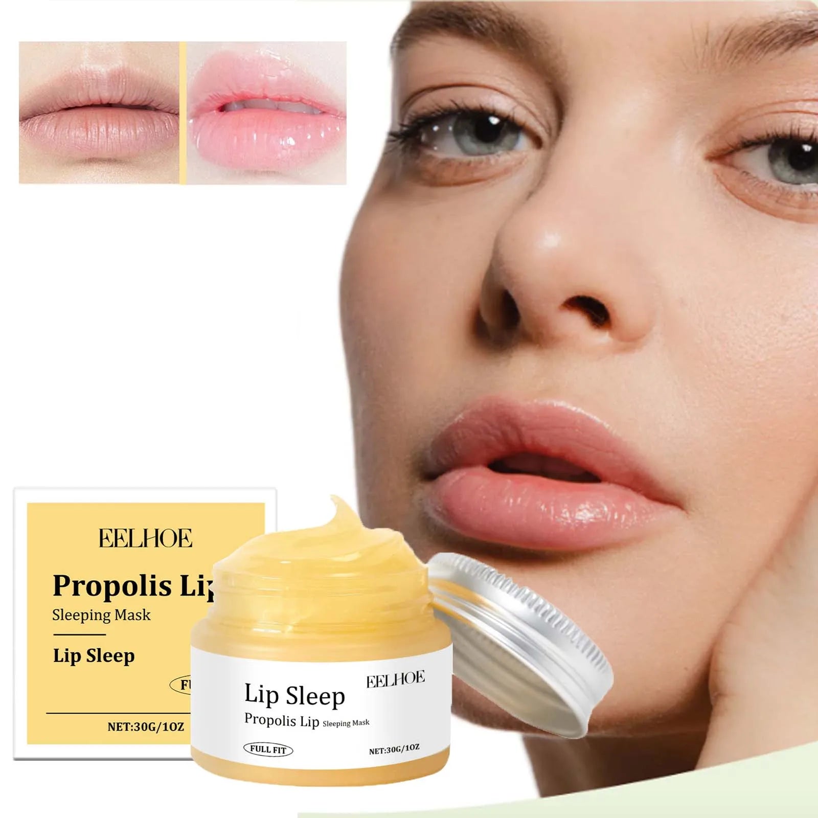 Exfoliating and Moisturizing Lip Mask -  Glowcella