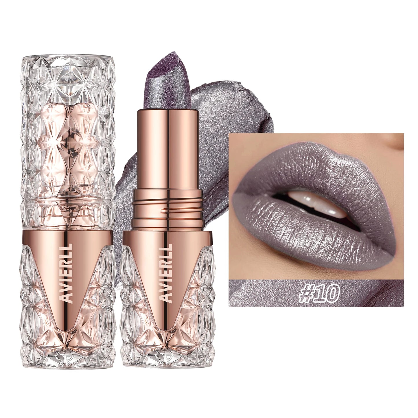 Metallic Finish Lipstick -  Glowcella
