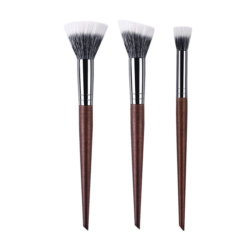Luxury Wooden Make Up Brush -  Glowcella