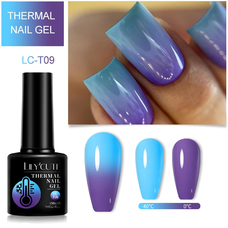 Thermal Gel Nail Polish -  Glowcella