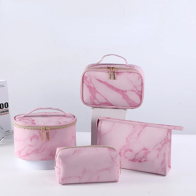 Marble Cosmetic Bag -  Glowcella