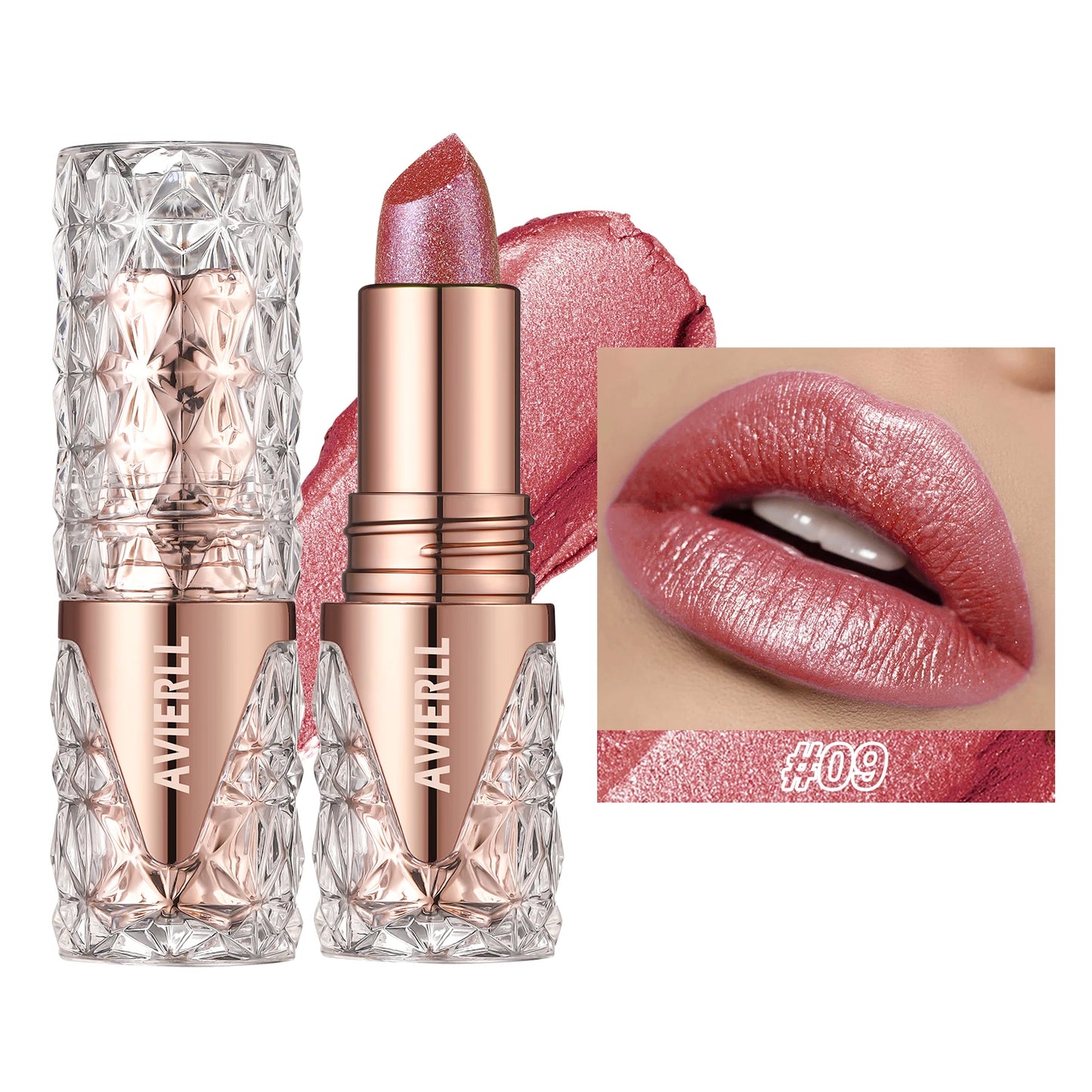 Metallic Finish Lipstick -  Glowcella