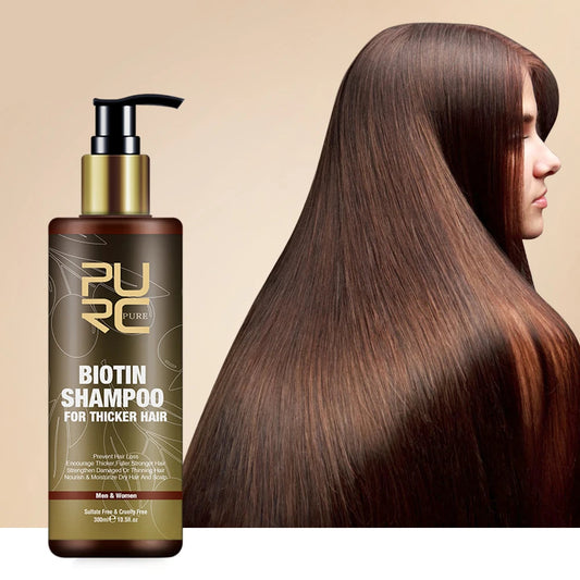 Biotin Anti Hair Loss Shampoo -  Glowcella