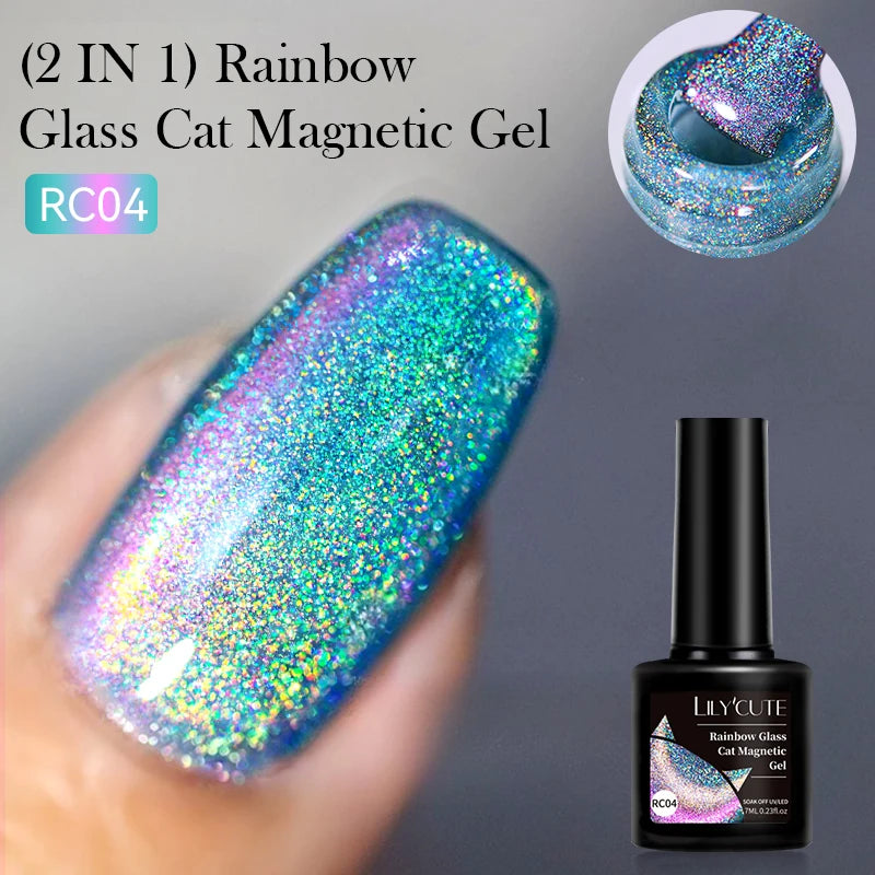Glitter Gel Liner Nail Polish -  Glowcella