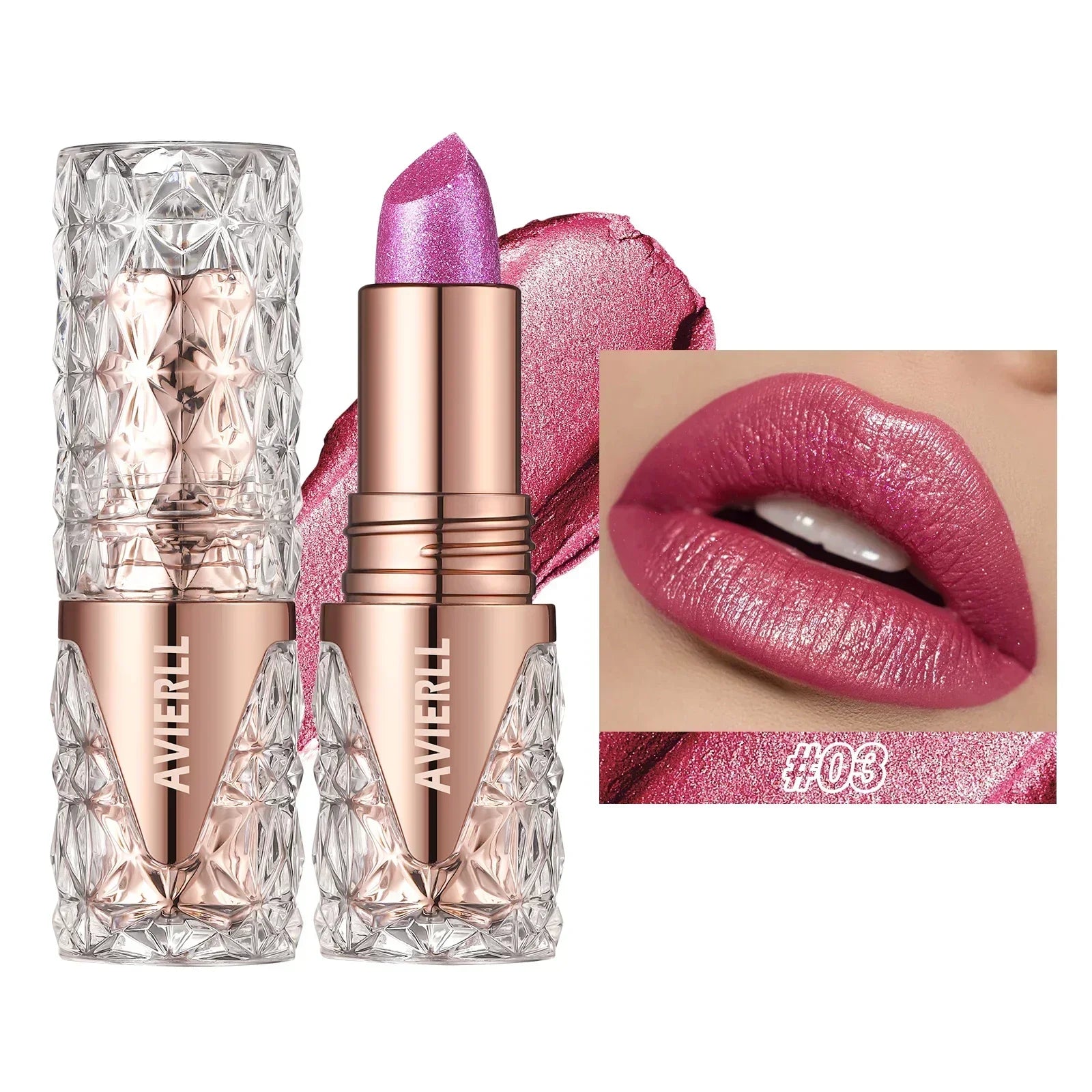 Metallic Finish Lipstick -  Glowcella