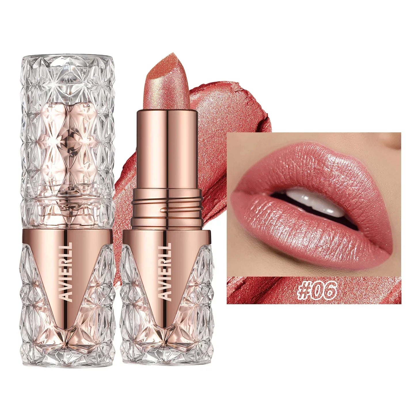 Metallic Finish Lipstick -  Glowcella