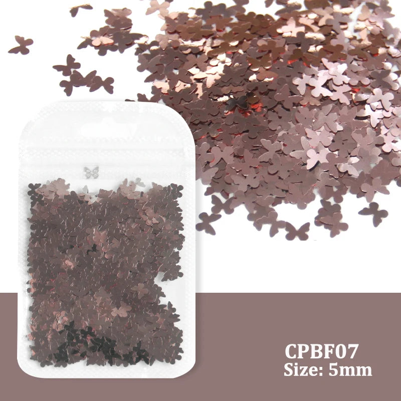 Holographic Nail Sequins Paillette -  Glowcella