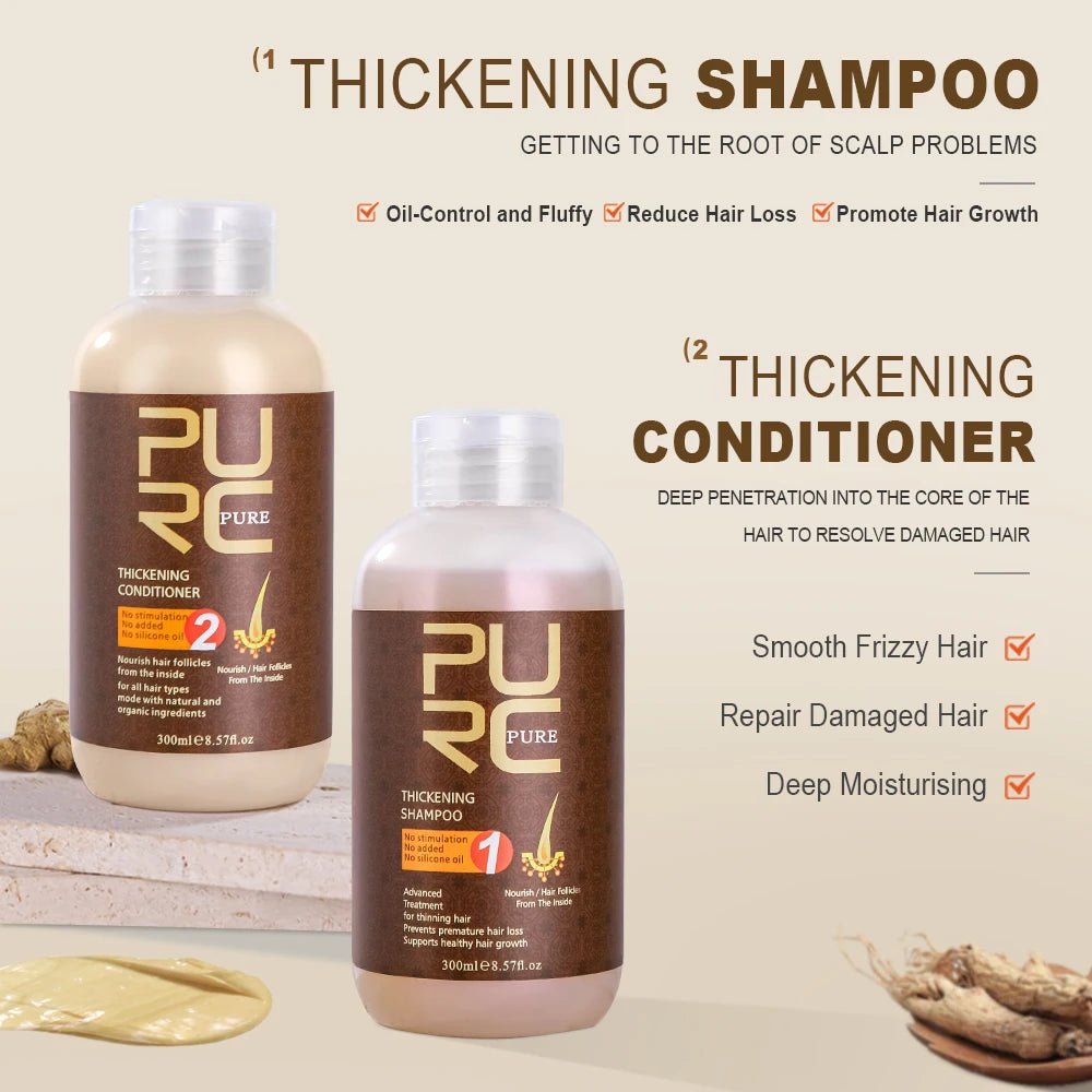 Nourishing Hair Shampoo & Conditioner -  Glowcella