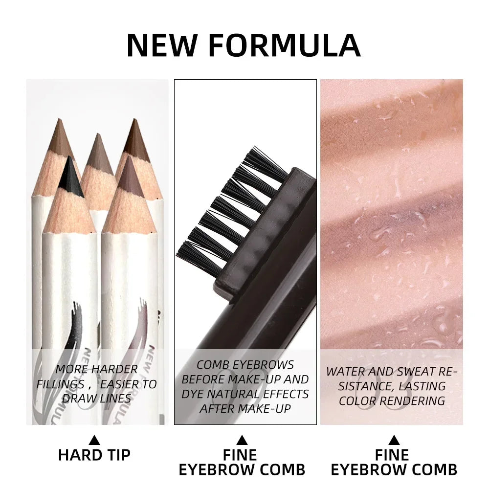 Ultra Fine Triangle Eyebrow Pencil -  Glowcella