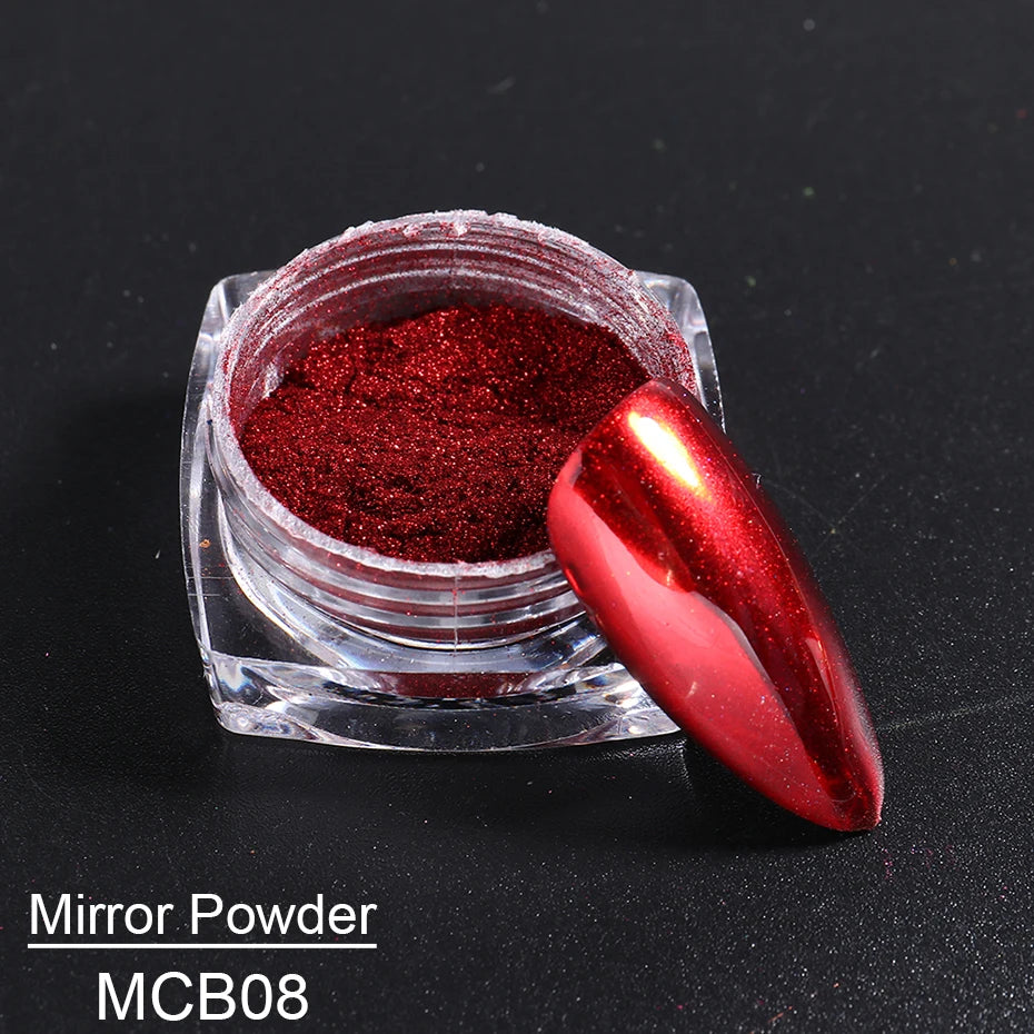 Moonlight Silver Cat Eye Nail Powder -  Glowcella