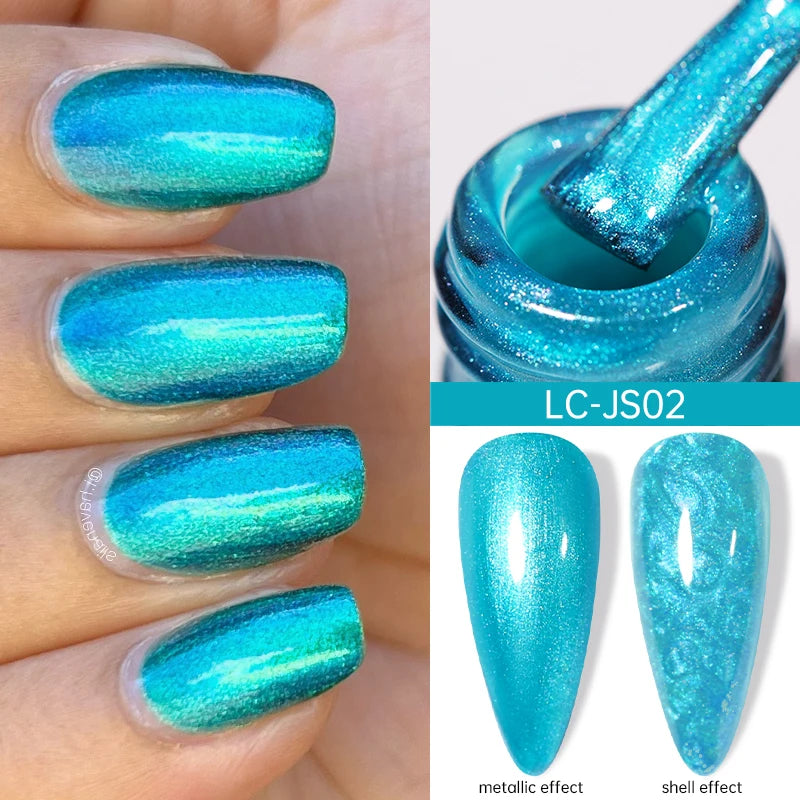 Glitter Gel Liner Nail Polish -  Glowcella