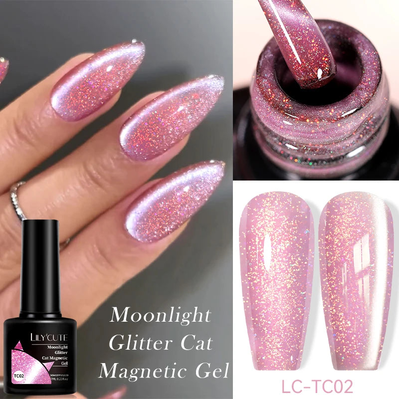 Cat Magnetic Gel Nail Polish -  Glowcella