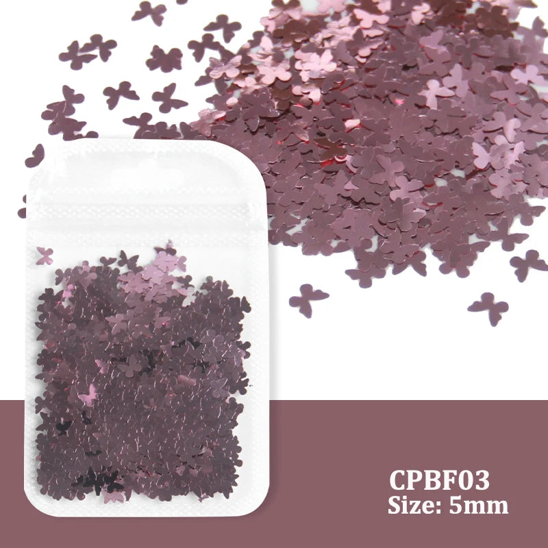 Holographic Nail Sequins Paillette -  Glowcella