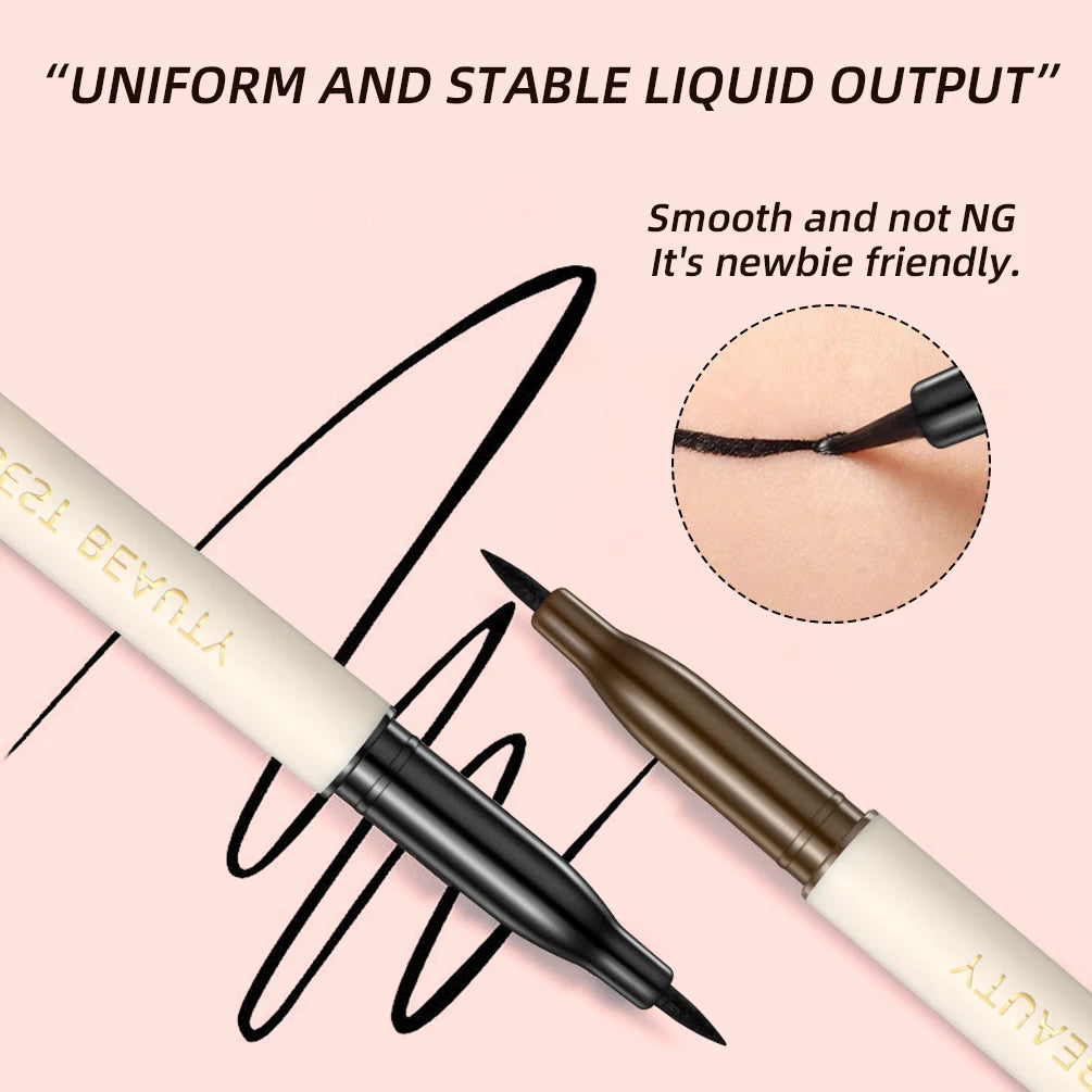 Waterproof Fast Dry Liquid Eyeliner -  Glowcella