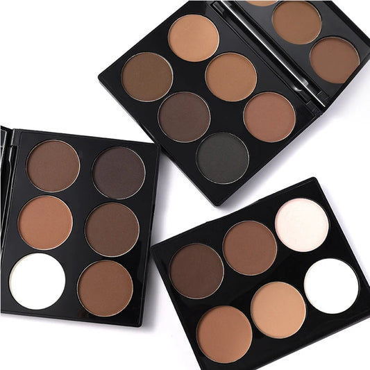 Coffee Colour Contour Palette -  Glowcella