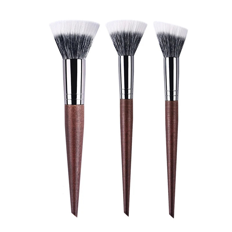 Luxury Wooden Make Up Brush -  Glowcella