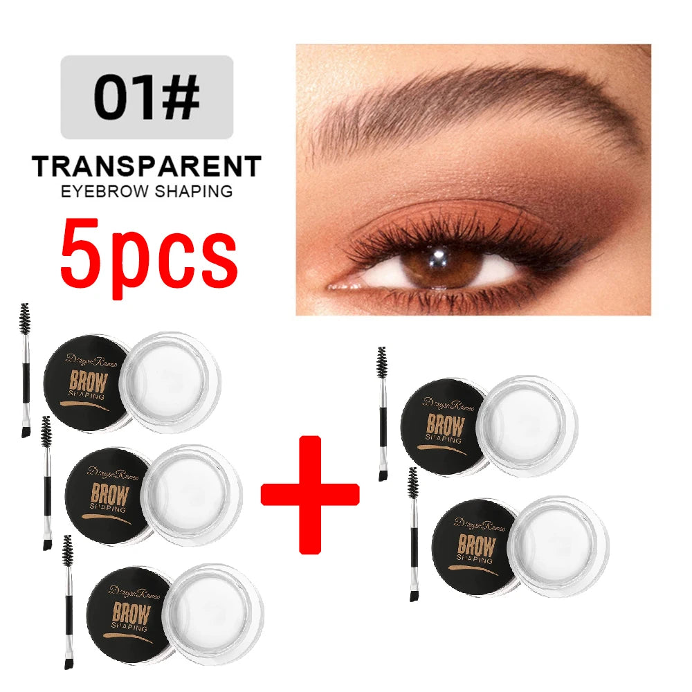 Waterproof 3D Natural Brow Gel Wax -  Glowcella