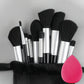 NEW 13PCS Makeup Brush Set Soft Fluffy Eye Shadow Foundation Blush Highlighter Concealer Brush Female Beauty Tool Christmas gift -  Glowcella