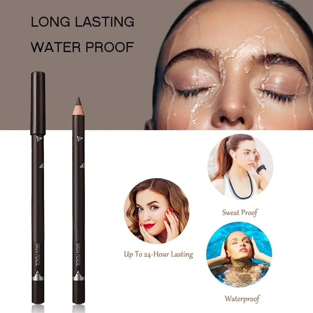 5 Colors Eyebrow Pencil -  Glowcella