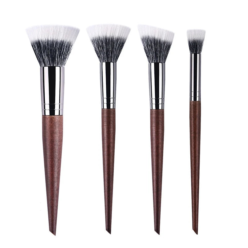 Luxury Wooden Make Up Brush -  Glowcella