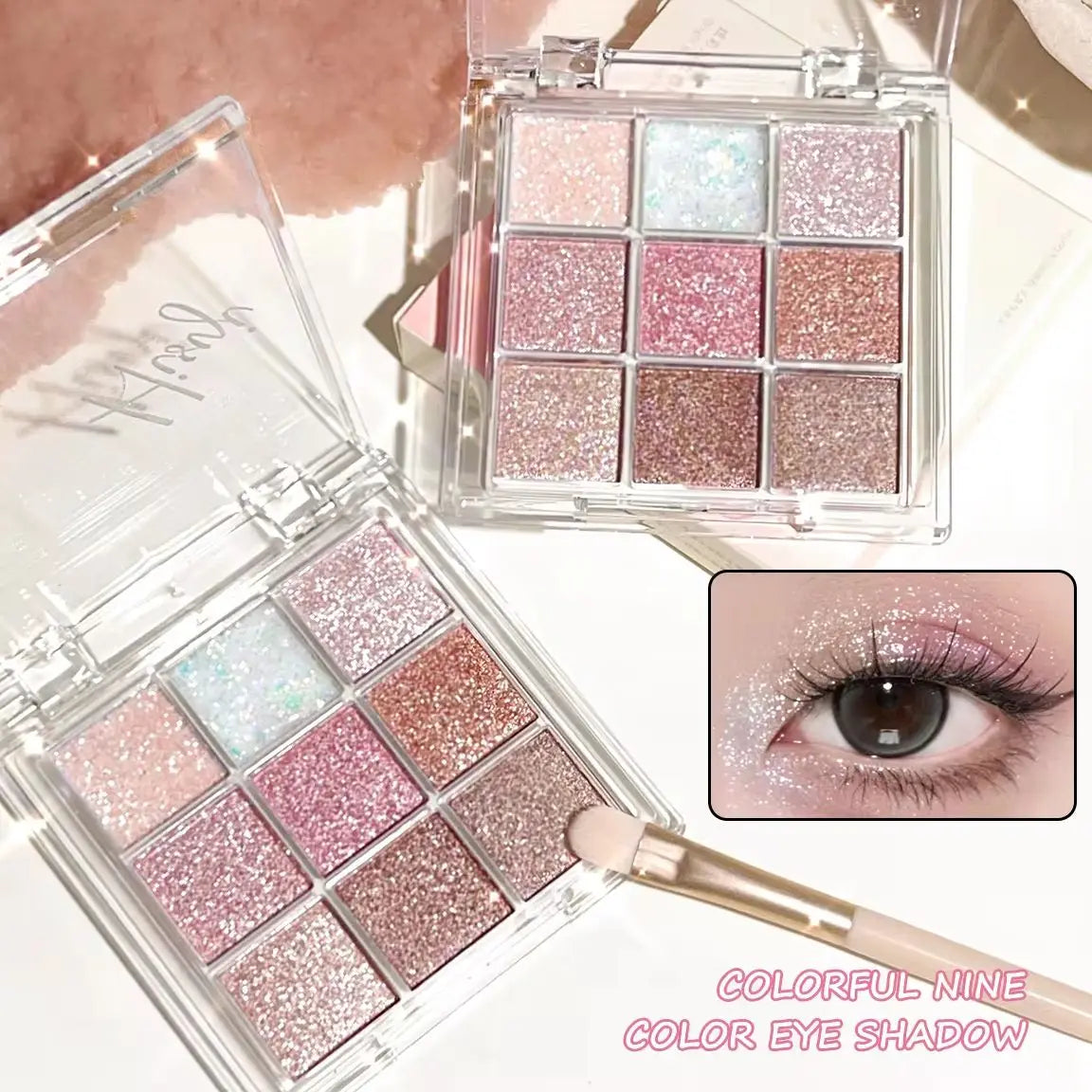 Pearlscent Eyeshadow Palette -  Glowcella