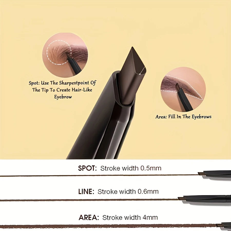 Waterproof  Microblading Liquid Eyebrow Pencil -  Glowcella