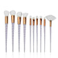 10 Pcs Unicorn Make Up Brush -  Glowcella