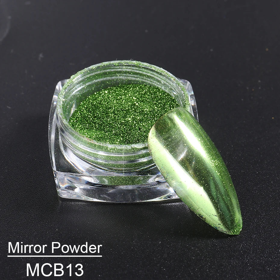 Moonlight Silver Cat Eye Nail Powder -  Glowcella