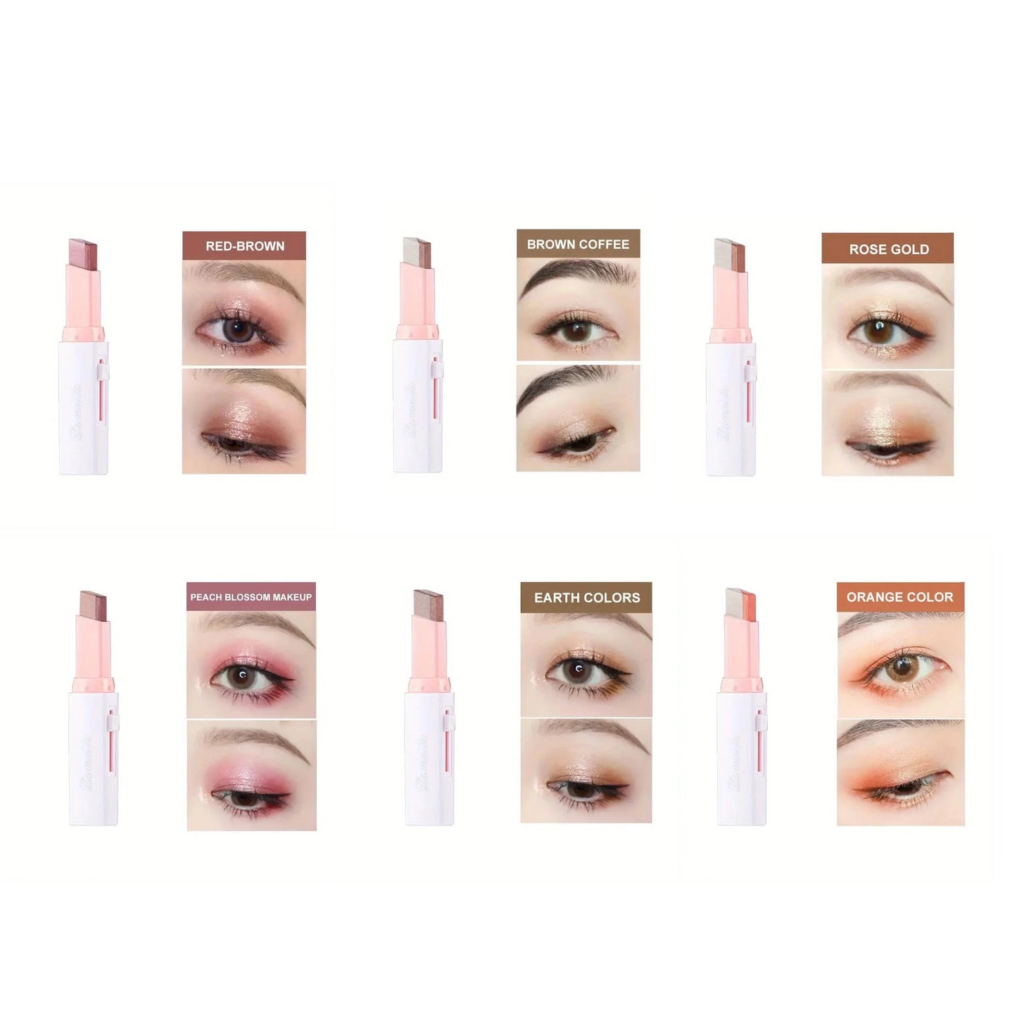 2 in 1 Eyeshadow Stick -  Glowcella